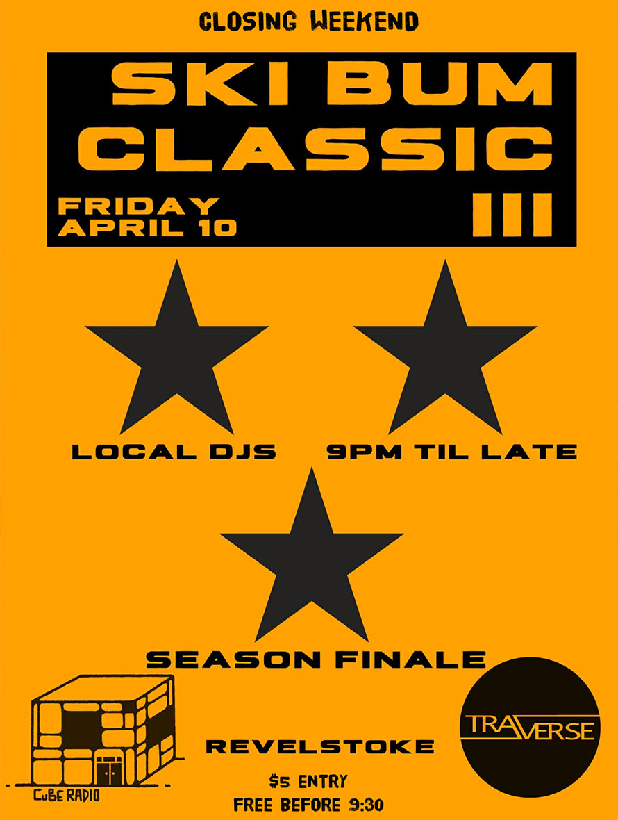 Ski Bum Classic night at Traverse Revelstoke