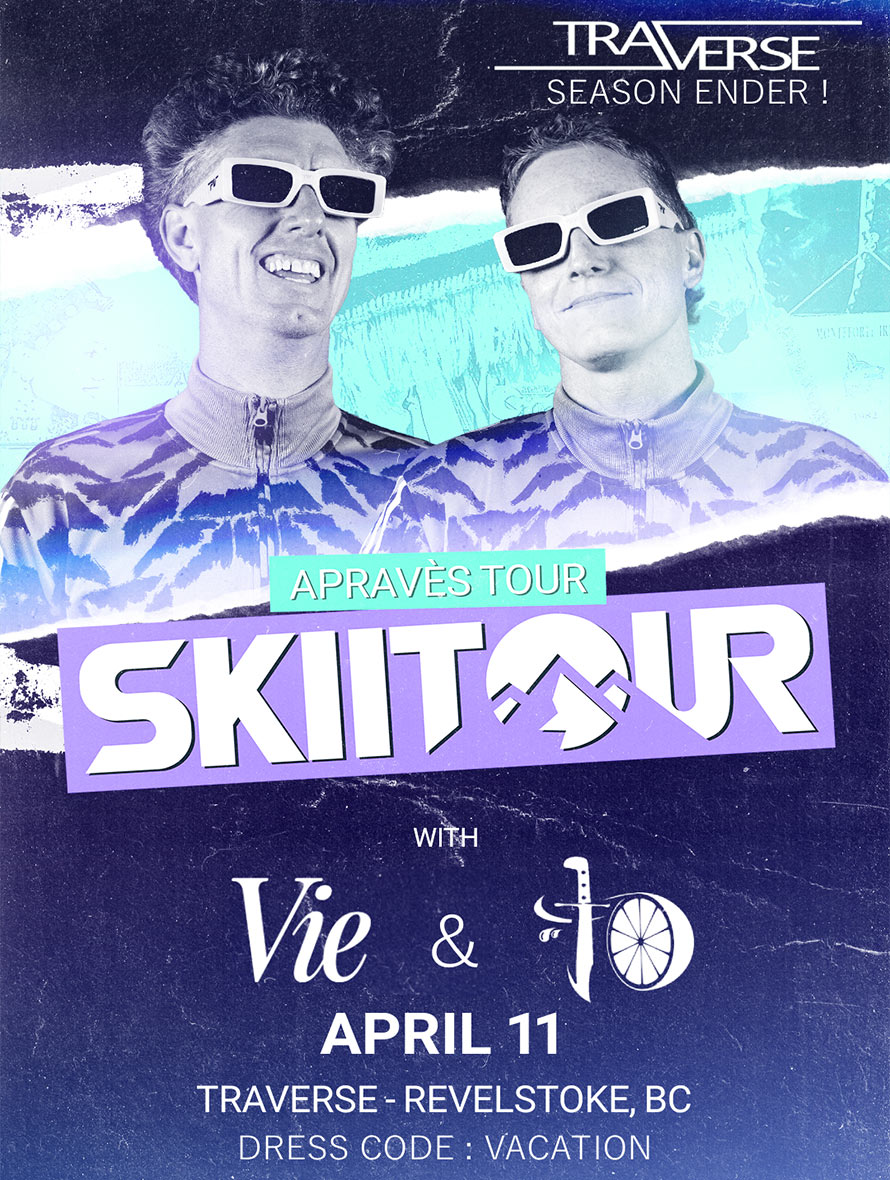 Ski Tour party at Traverse Revelstoke